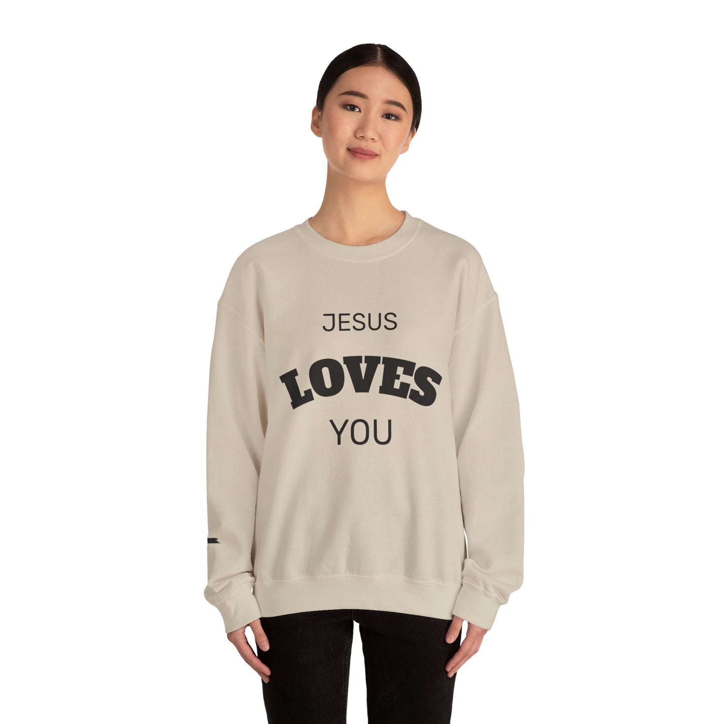 Jesus Loves You Crewneck Sweatshirt