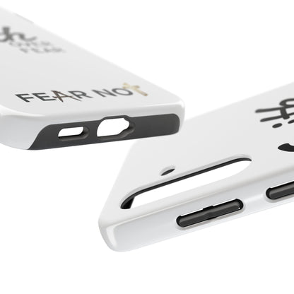 Faith Over Fear Rugged Phone Case