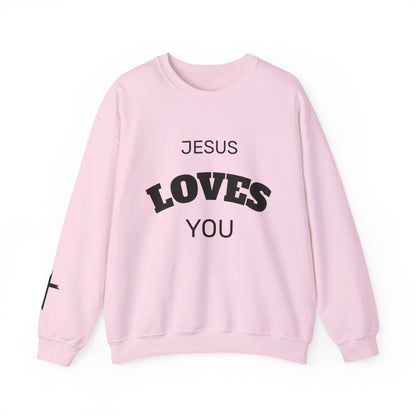 Jesus Loves You Crewneck Sweatshirt