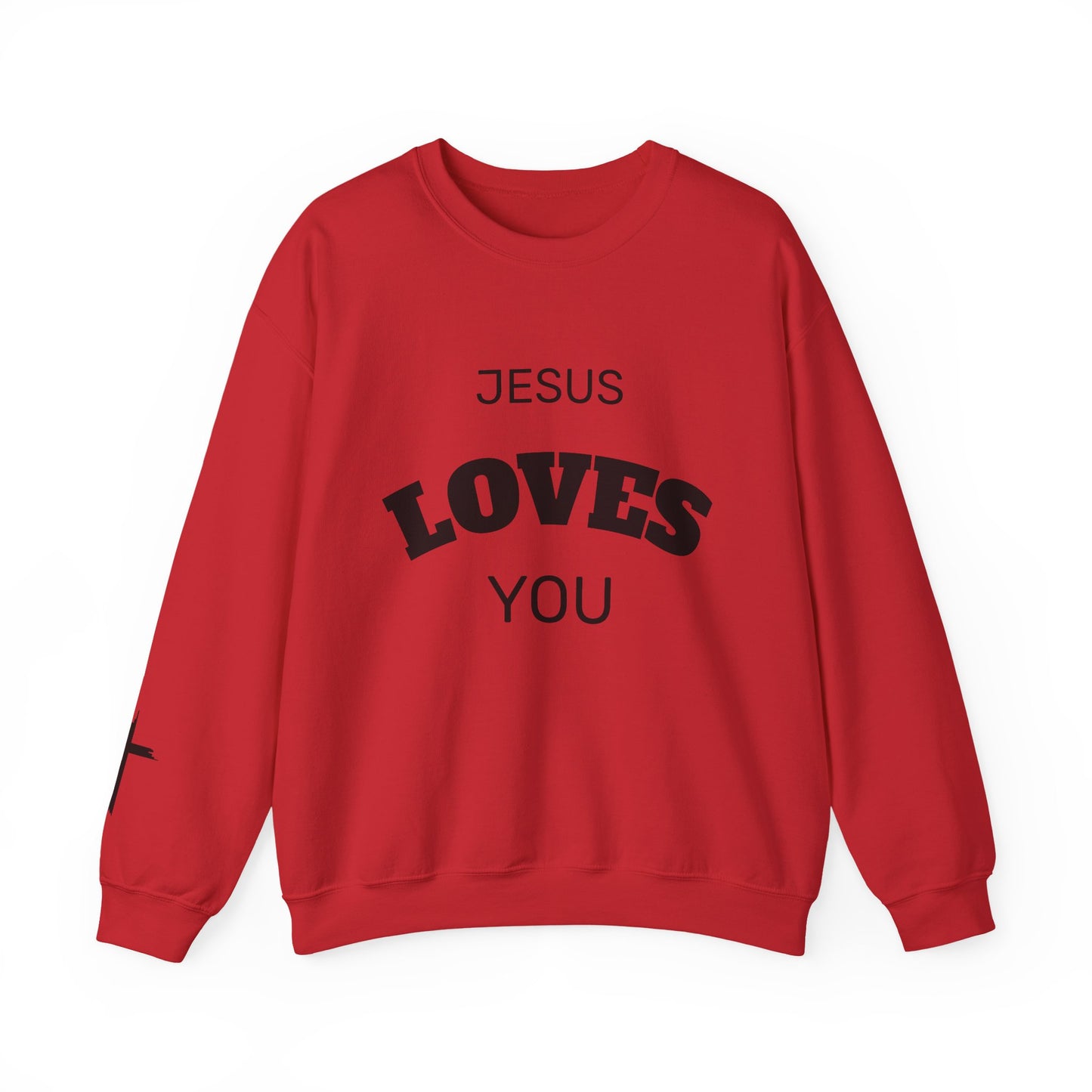 Jesus Loves You Crewneck Sweatshirt