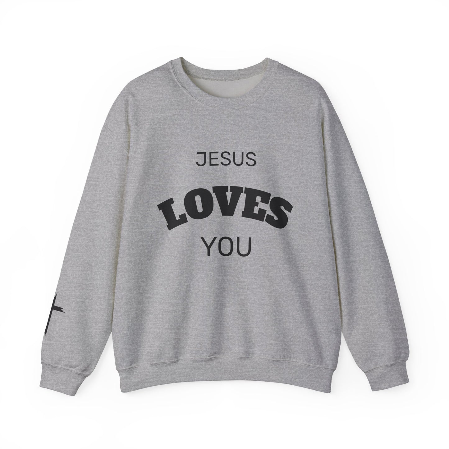 Jesus Loves You Crewneck Sweatshirt