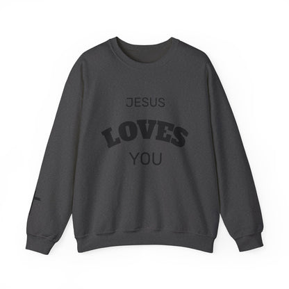 Jesus Loves You Crewneck Sweatshirt