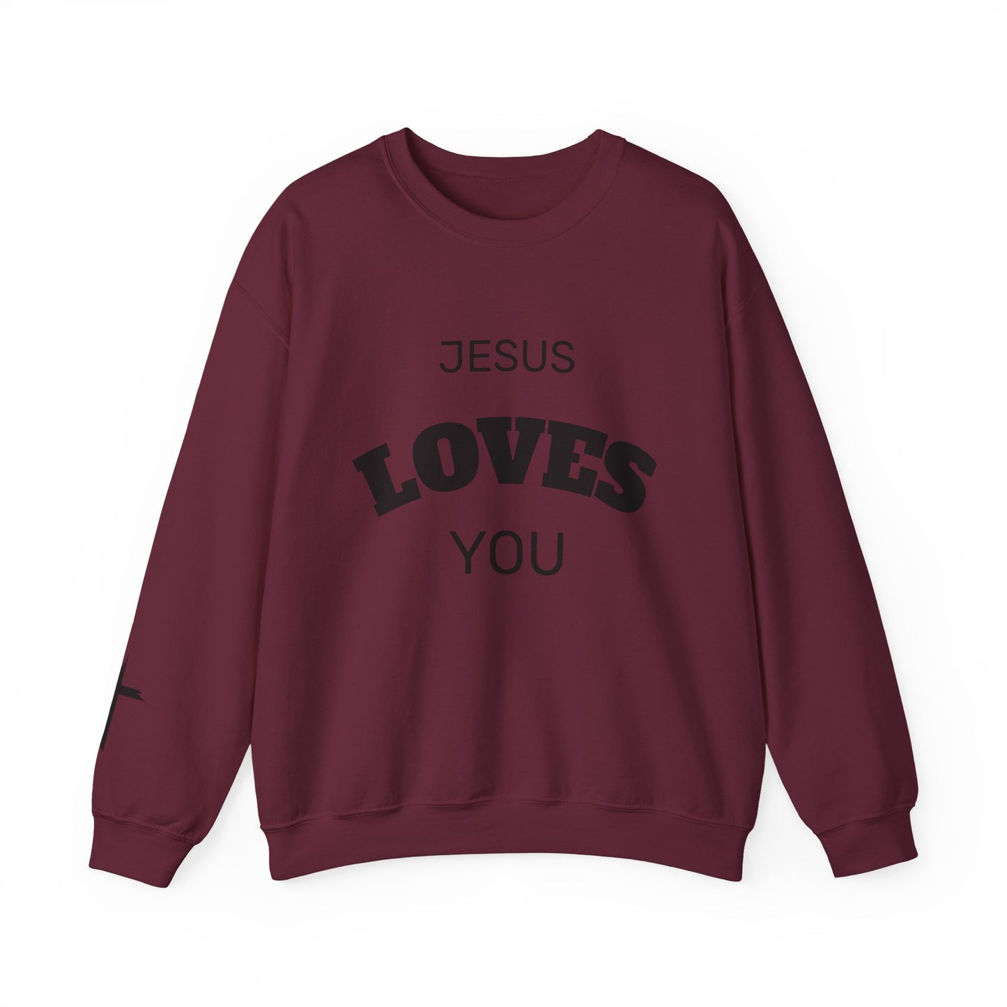 Jesus Loves You Crewneck Sweatshirt