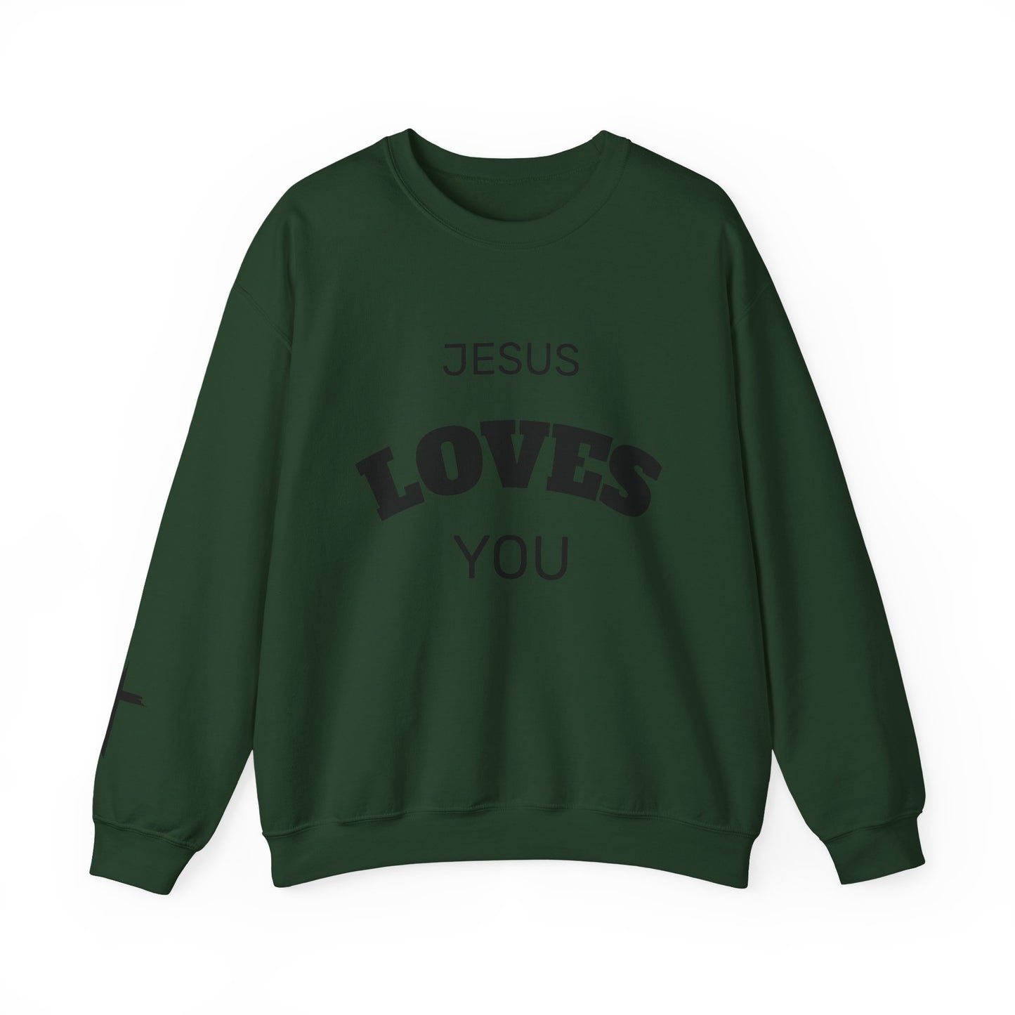 Jesus Loves You Crewneck Sweatshirt