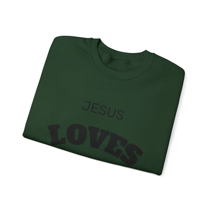 Jesus Loves You Crewneck Sweatshirt