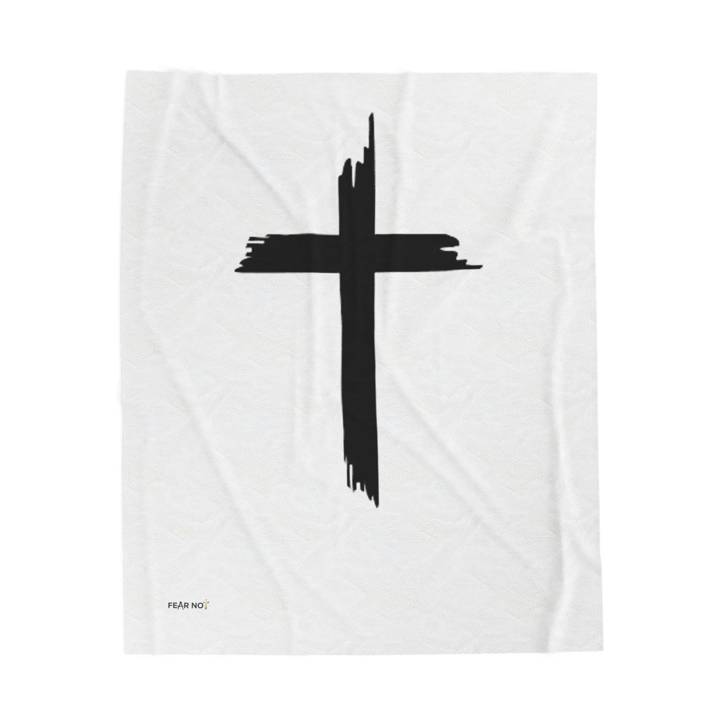 Christian Cross Plush Blanket