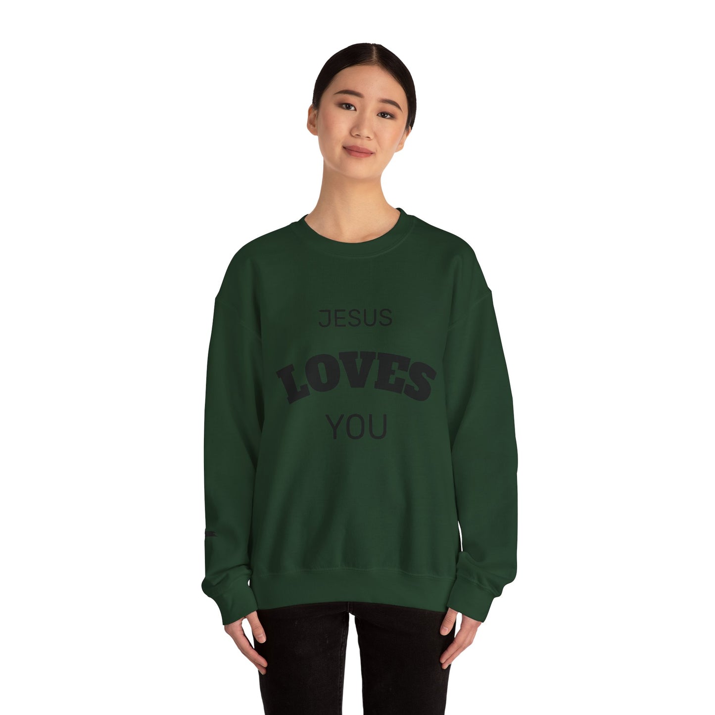 Jesus Loves You Crewneck Sweatshirt