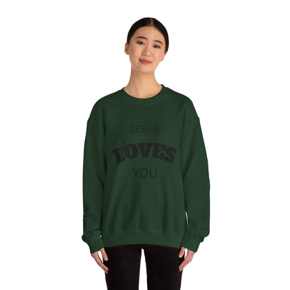 Jesus Loves You Crewneck Sweatshirt