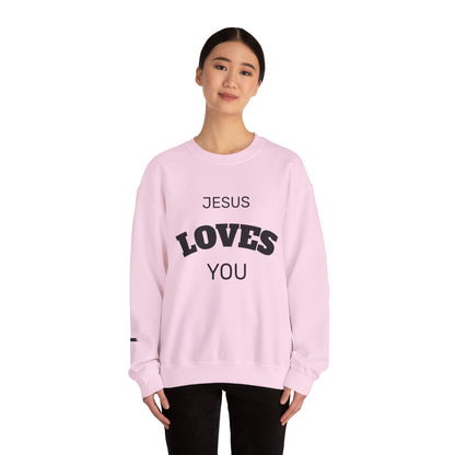 Jesus Loves You Crewneck Sweatshirt
