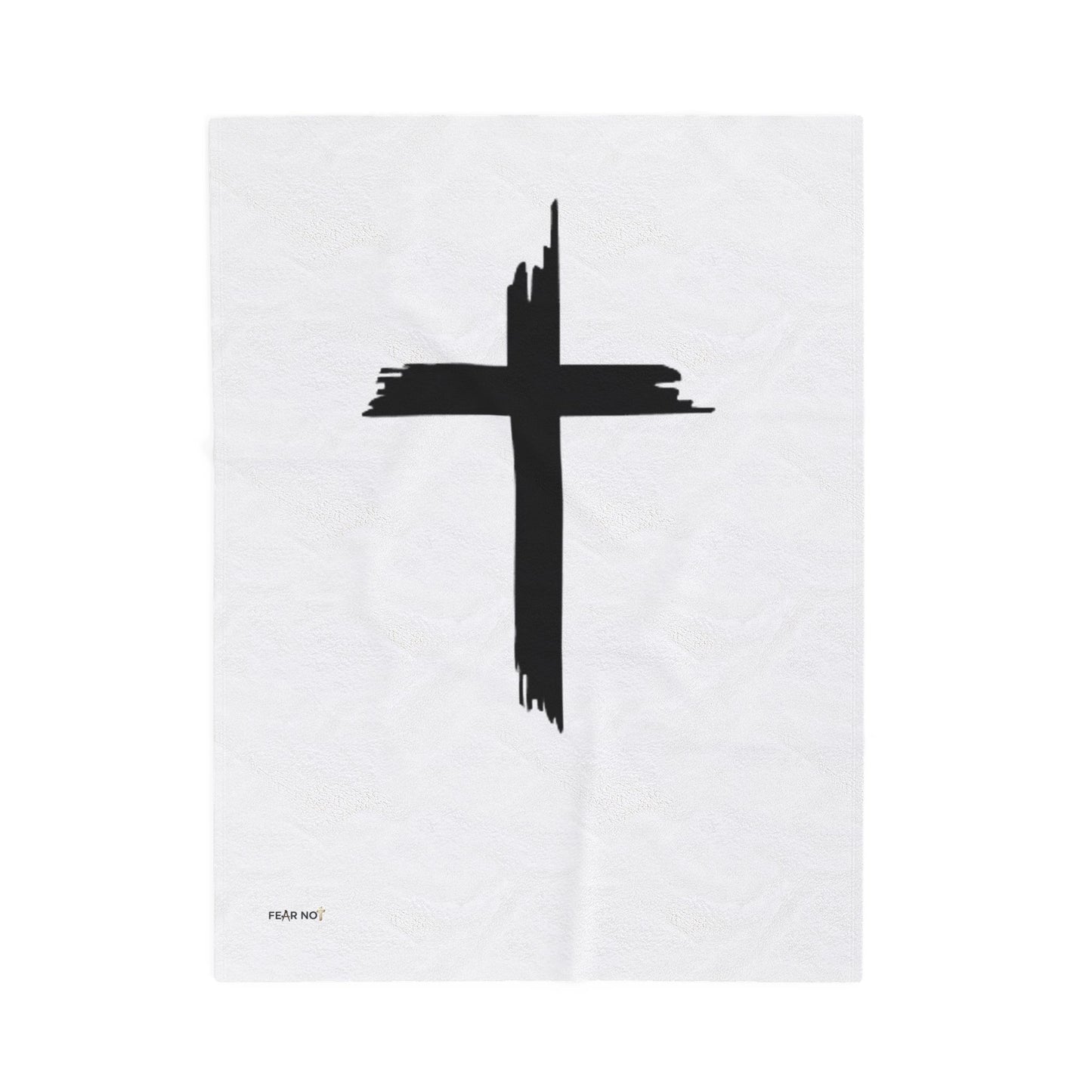 Christian Cross Plush Blanket