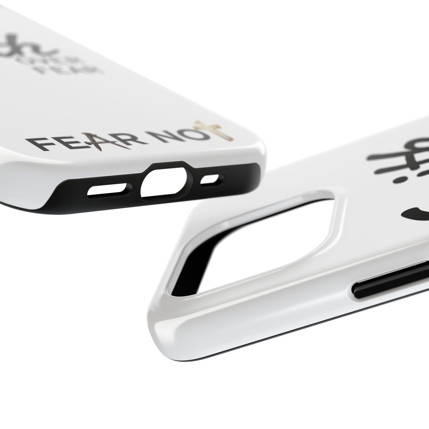 Faith Over Fear Rugged Phone Case