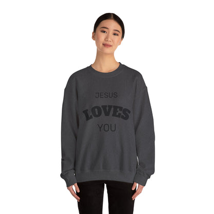Jesus Loves You Crewneck Sweatshirt
