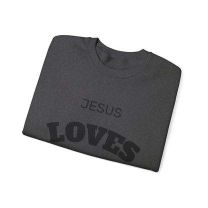 Jesus Loves You Crewneck Sweatshirt