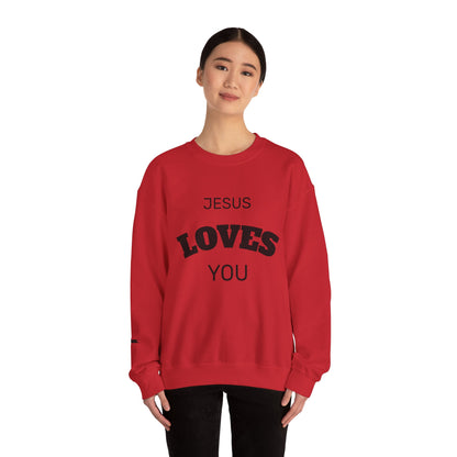 Jesus Loves You Crewneck Sweatshirt