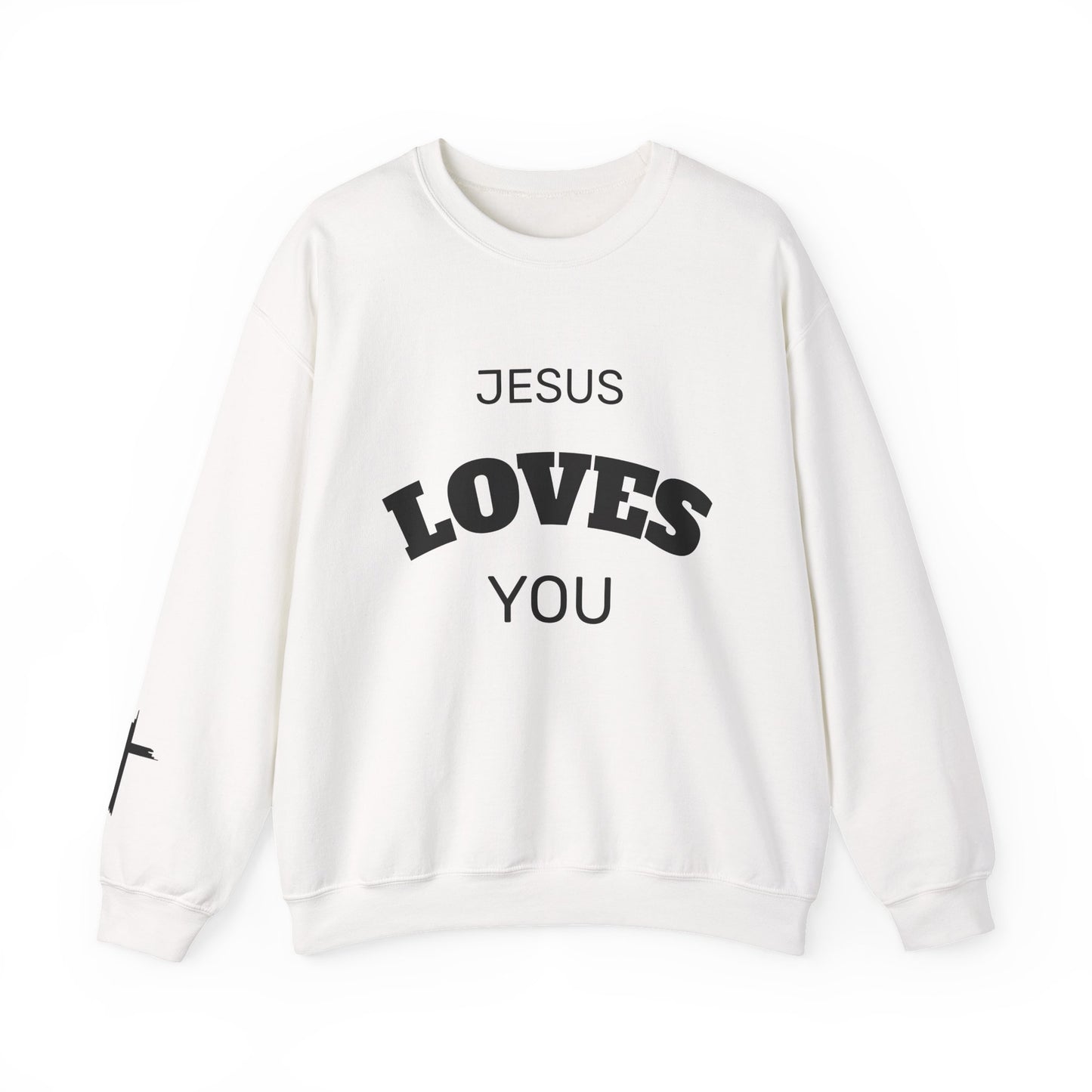 Jesus Loves You Crewneck Sweatshirt