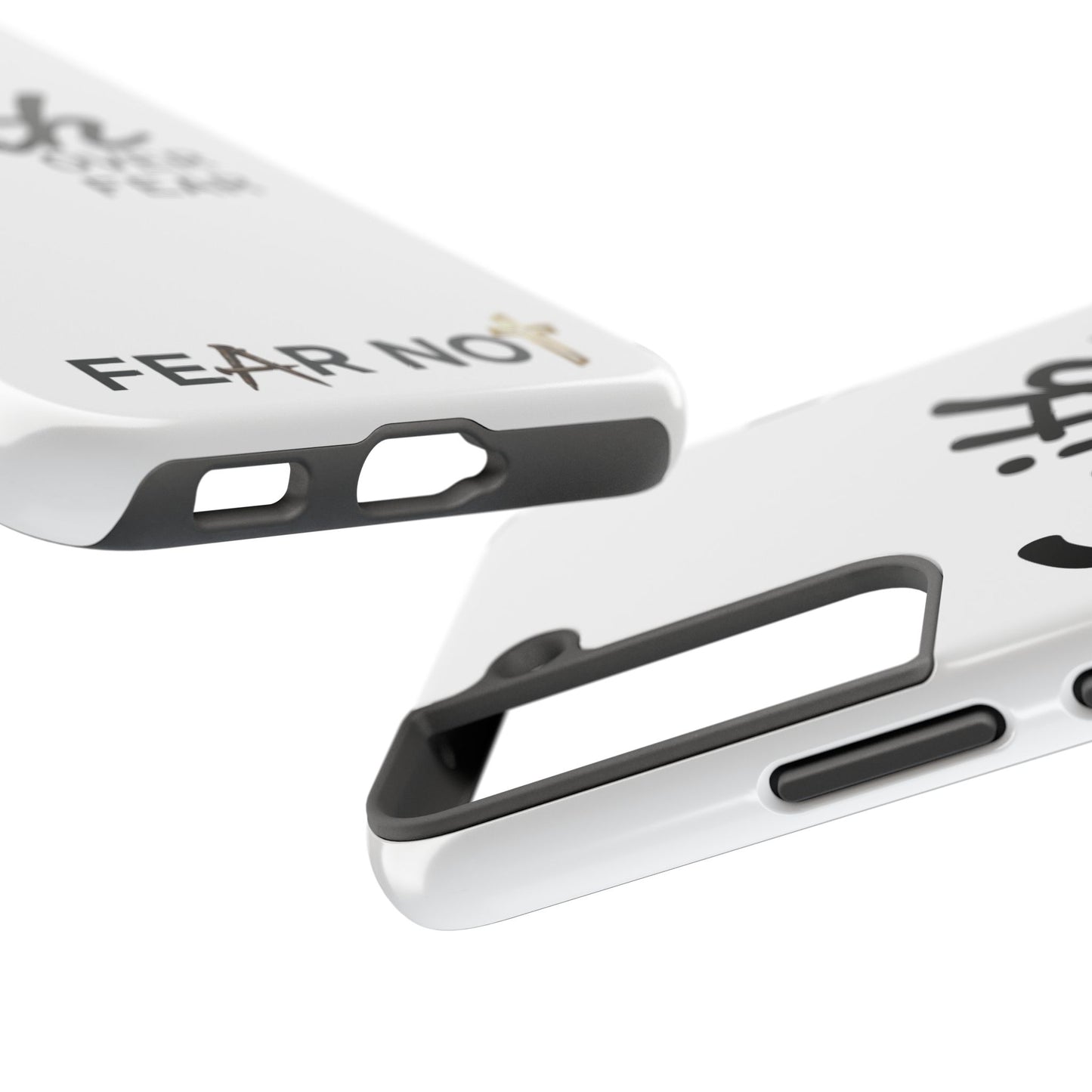 Faith Over Fear Rugged Phone Case