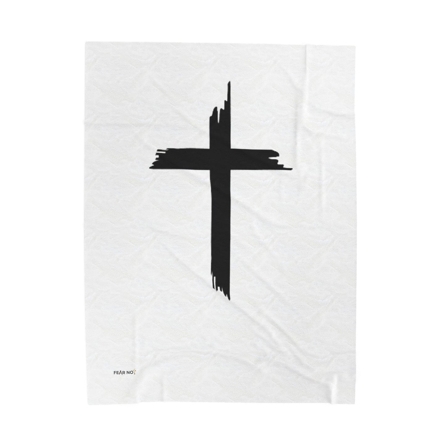 Christian Cross Plush Blanket