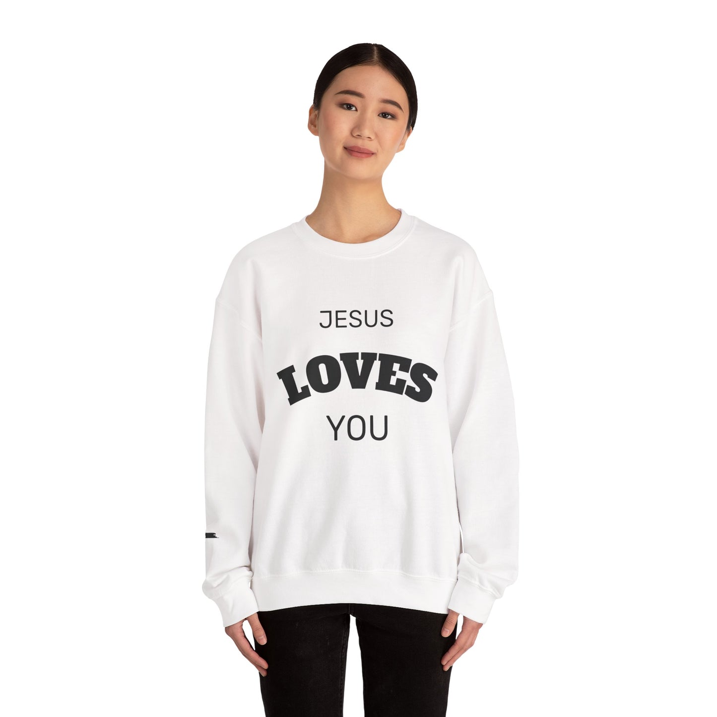 Jesus Loves You Crewneck Sweatshirt